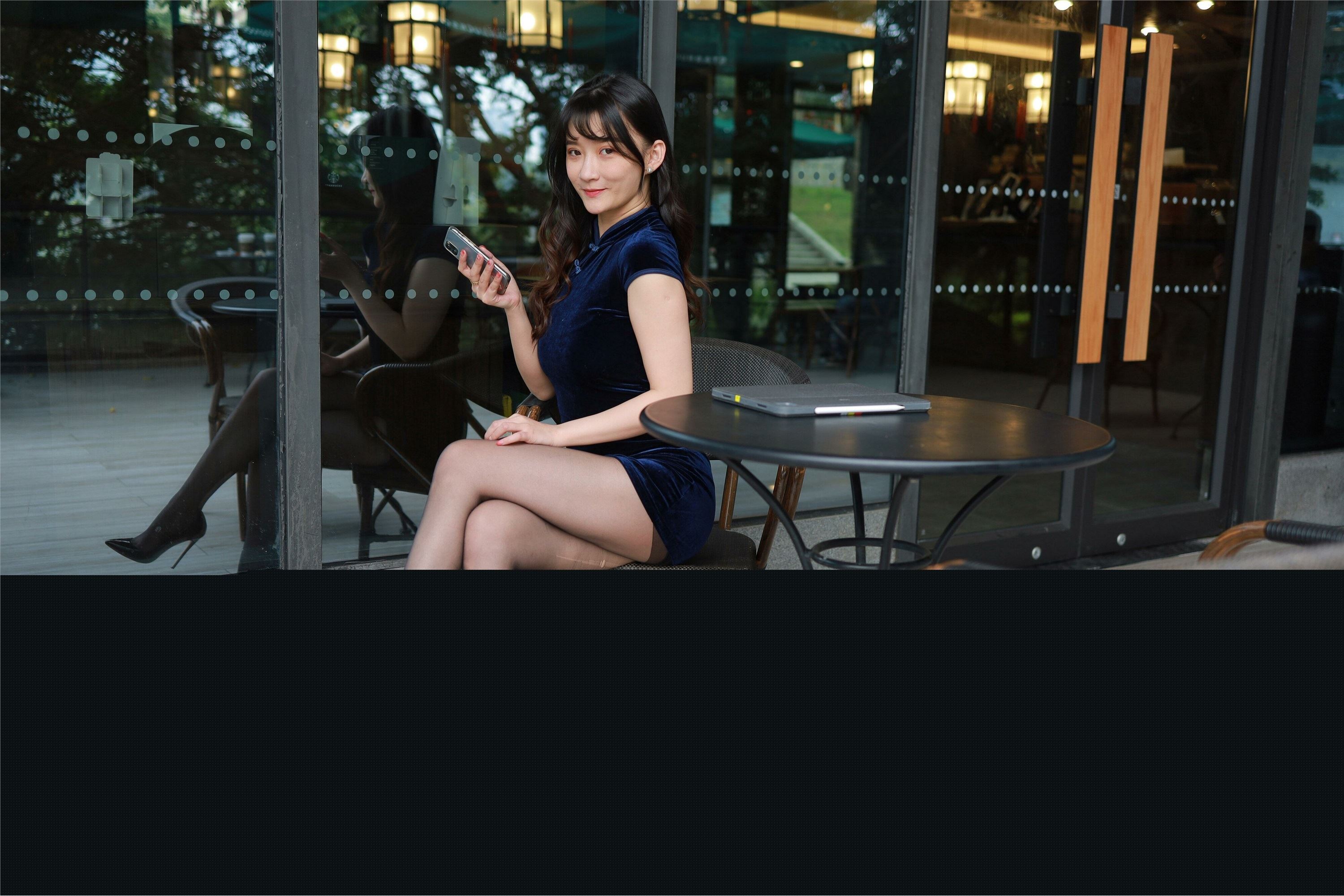 IESS异思趣向  2022.05.04 丝享家 1078：秋秋《高叉旗袍嘿丝》